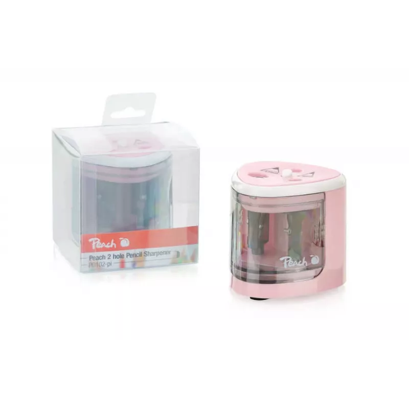 Peach PO102 Temperino elettrico Rosa, Bianco