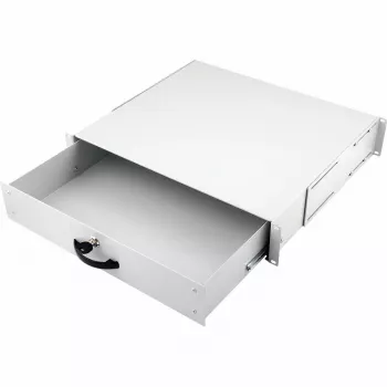 Cassetto chiudibile Equip 19 pollici, 2HE, RAL7035 grigio