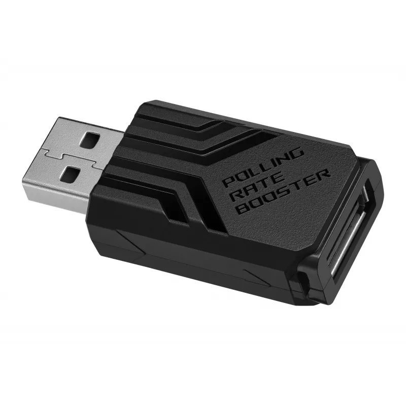 ASUS ROG AC09 90MP03T0-BRUA00 Polling Rate Booster per mouse e tastiera, fino a 8000 Hz, nero