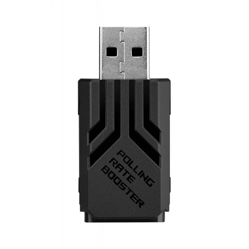 ASUS ROG AC09 90MP03T0-BRUA00 Polling Rate Booster per mouse e tastiera, fino a 8000 Hz, nero