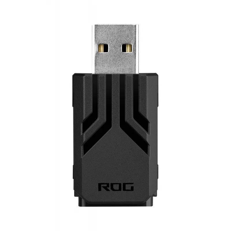 ASUS ROG AC09 90MP03T0-BRUA00 Polling Rate Booster per mouse e tastiera, fino a 8000 Hz, nero