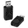 ASUS ROG AC09 90MP03T0-BRUA00 Polling Rate Booster per mouse e tastiera, fino a 8000 Hz, nero