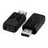 ASUS ROG AC09 90MP03T0-BRUA00 Polling Rate Booster per mouse e tastiera, fino a 8000 Hz, nero