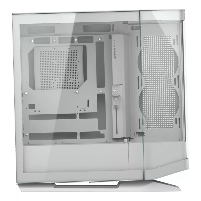 Case per PC Midi-Tower Cougar FV270 — bianco, supporta ATX/ EATX/ Micro-ITX, 2×3,5