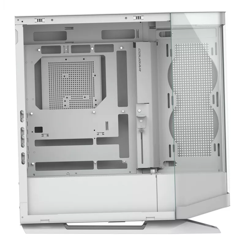 Case per PC Midi-Tower Cougar FV270 — bianco, supporta ATX/ EATX/ Micro-ITX, 2×3,5