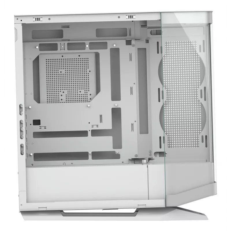 Case per PC Midi-Tower Cougar FV270 — bianco, supporta ATX/ EATX/ Micro-ITX, 2×3,5