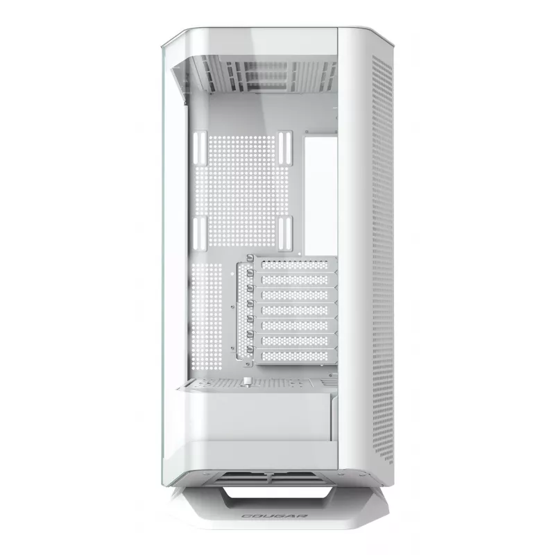 Case per PC Midi-Tower Cougar FV270 — bianco, supporta ATX/ EATX/ Micro-ITX, 2×3,5