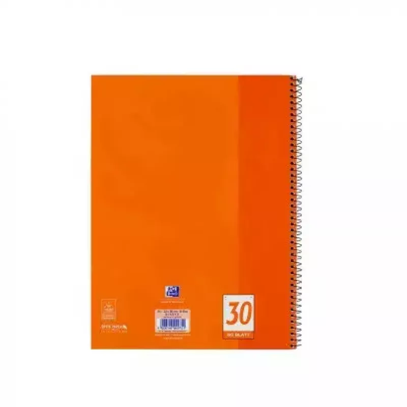 Quaderno per appunti Oxford 100050359 A4 80 fogli arancione