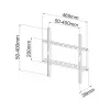 Techly ICA-PLB-162MW supporto a parete TV 139,7 cm (55
