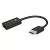 Techly IADAP-DP-HDMIF8K adattatore attivo da DisplayPort 1.4 (M) a HDMI (F), 8K, nero