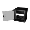 Equip EZMR-10-G pannello passacavi da 10 pollici 1U con anelli, grigio chiaro