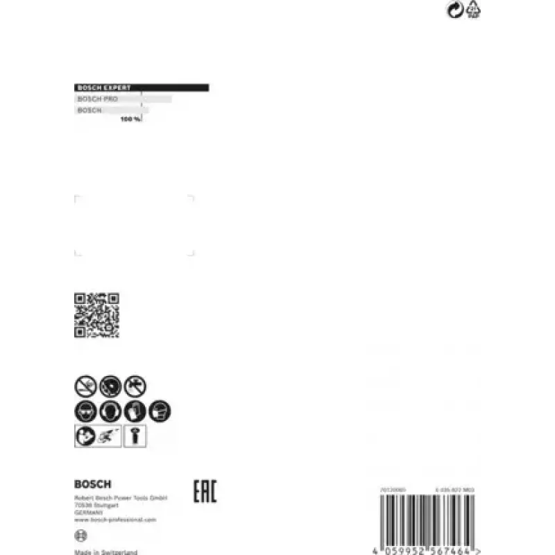 Bosch 2 608 901 189 accessorio per utensile rotante levigatura/taglio plastica, legno disco da taglio