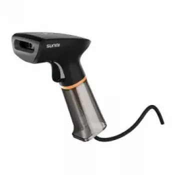 Scanner portatile per codici a barre SUNMI U2 2D USB nero — imager per la vendita al dettaglio, connessione USB con cavo