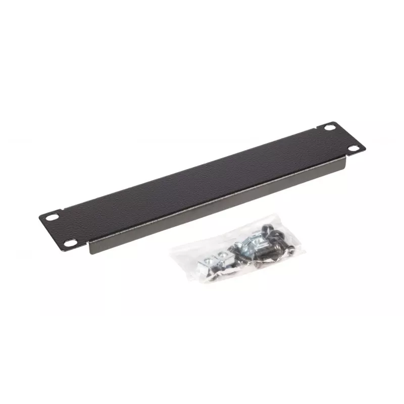 Equip EZBP-10-B 10" (25,4 cm) pannello cieco per rack, 1U, nero