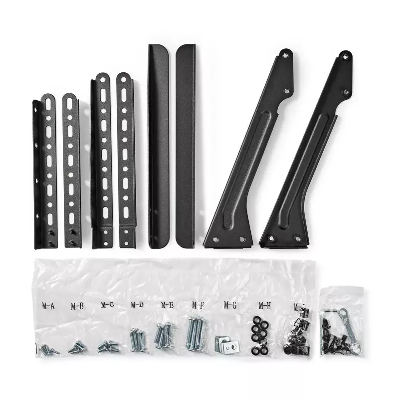 Supporto TV Nedis TVSM1050BK 177,8 cm (70