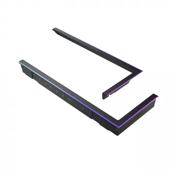 Kit di illuminazione RGB ASUS TUF GAMING GT502 Horizon — ARGB a 3 pin, 5 V, 1,44 A, fissaggio magnetico, compatibile con midi-tower, nero
