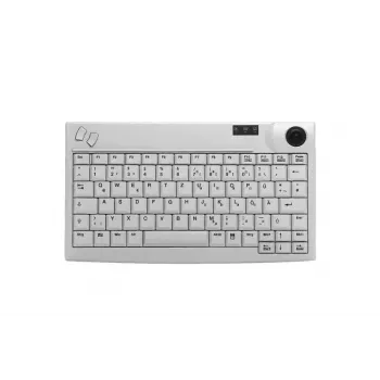 Tastiera Contour Design Active Key AK-440 ufficio USB QWERTZ tedesco bianco
