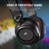 Corsair HS35 v2 cuffie gaming cablate con microfono, rosso