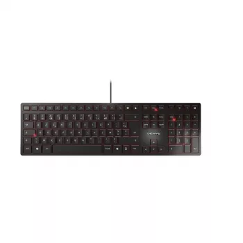 CHERRY KC 6000 tastiera sottile universale USB AZERTY belga nero