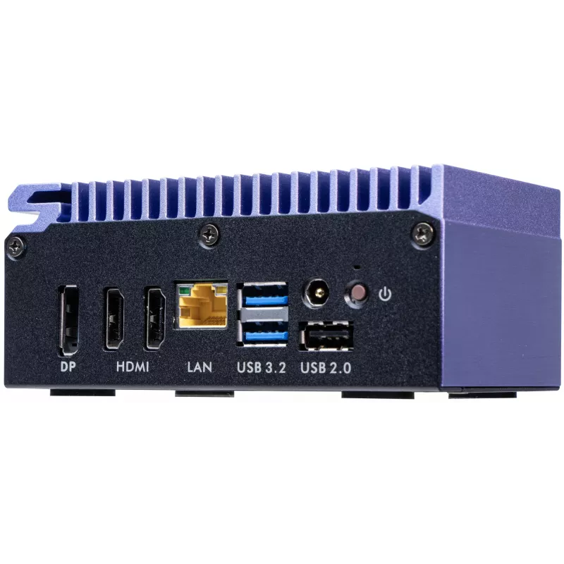 Shuttle Edge PC SPCEL12 mini PC industriale, Intel Celeron J6412 2 GHz, USFF 0,46 l, HDMI, DisplayPort, lettore di schede