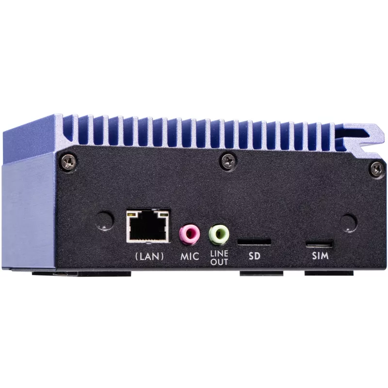 Shuttle Edge PC SPCEL12 mini PC industriale, Intel Celeron J6412 2 GHz, USFF 0,46 l, HDMI, DisplayPort, lettore di schede