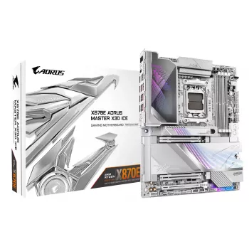 Scheda madre GIGABYTE X870E AORUS MASTER X3D ICE, AMD AM5, ATX