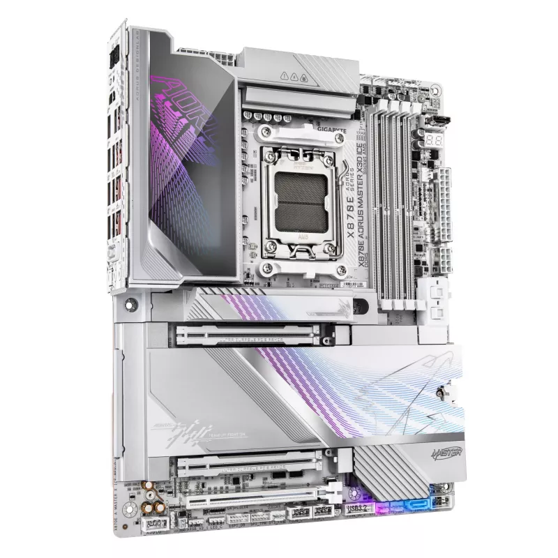 Scheda madre GIGABYTE X870E AORUS MASTER X3D ICE, AMD AM5, ATX