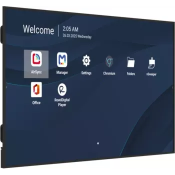 Display commerciale 4K professionale 98 inch VIEWSONIC CDE9831-1C, 3840x2160, 500 cd/m², Android 14, 24/7