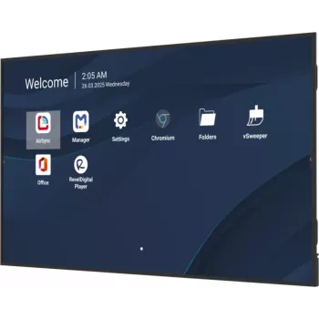 Display commerciale 4K professionale 98 inch VIEWSONIC CDE9831-1C, 3840x2160, 500 cd/m², Android 14, 24/7