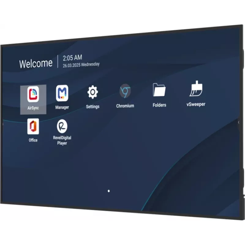 Display commerciale 4K professionale 98