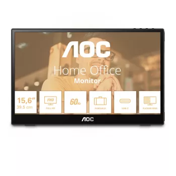 AOC 16T3EA TV/monitor portatile nero 39,6 cm (15,6