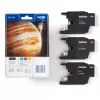 Cartuccia Brother inchiostro LC1240RBWBP XL multipack C,M,Y