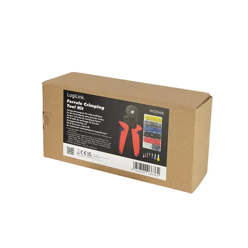 Pinza a crimpare LogiLink WZ0068 diametro massimo tubo 6 mm