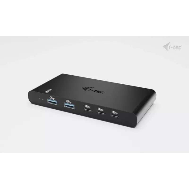 Docking station KVM i-tec per 2 host HDMI, interfaccia host USB-C, PD 2×100W, 4K@60Hz, 2×USB-A