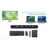 Docking station KVM i-tec per 2 host HDMI, interfaccia host USB-C, PD 2×100W, 4K@60Hz, 2×USB-A