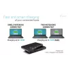 Docking station KVM i-tec per 2 host HDMI, interfaccia host USB-C, PD 2×100W, 4K@60Hz, 2×USB-A