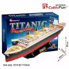 CubicFun T4011H Titanic Big puzzle 3D, 113 pezzi