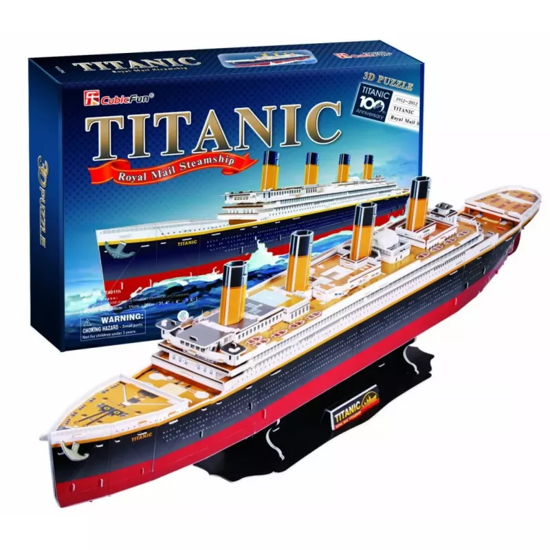 CubicFun T4011H Titanic Big puzzle 3D, 113 pezzi
