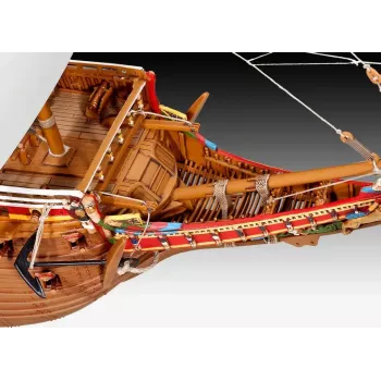 Modellino veliero Revell VASA kit 1:150 lunghezza 455 mm altezza 345 mm