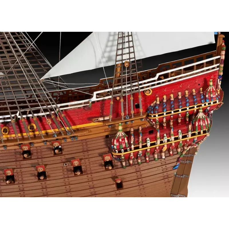 Revell 05414 nave reale svedese VASA kit di montaggio, 1:150, plastica, lunghezza 45,5 cm