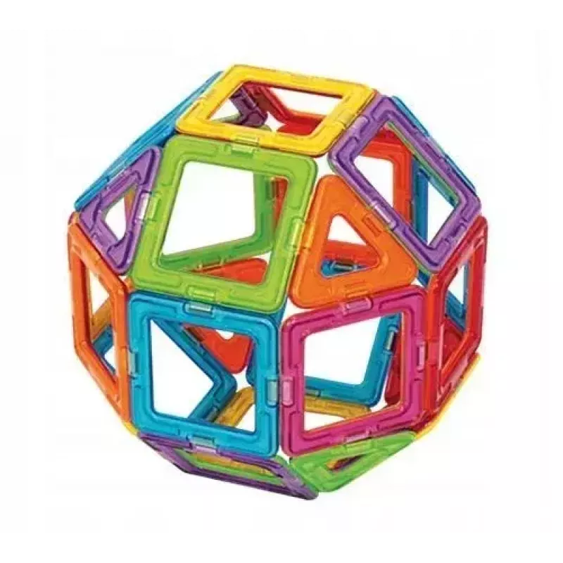 Magformers Magnetic Blocks Basic set da 30 pz. di MAGFORMERS — giocattolo magnetico da costruzione da 30 pezzi