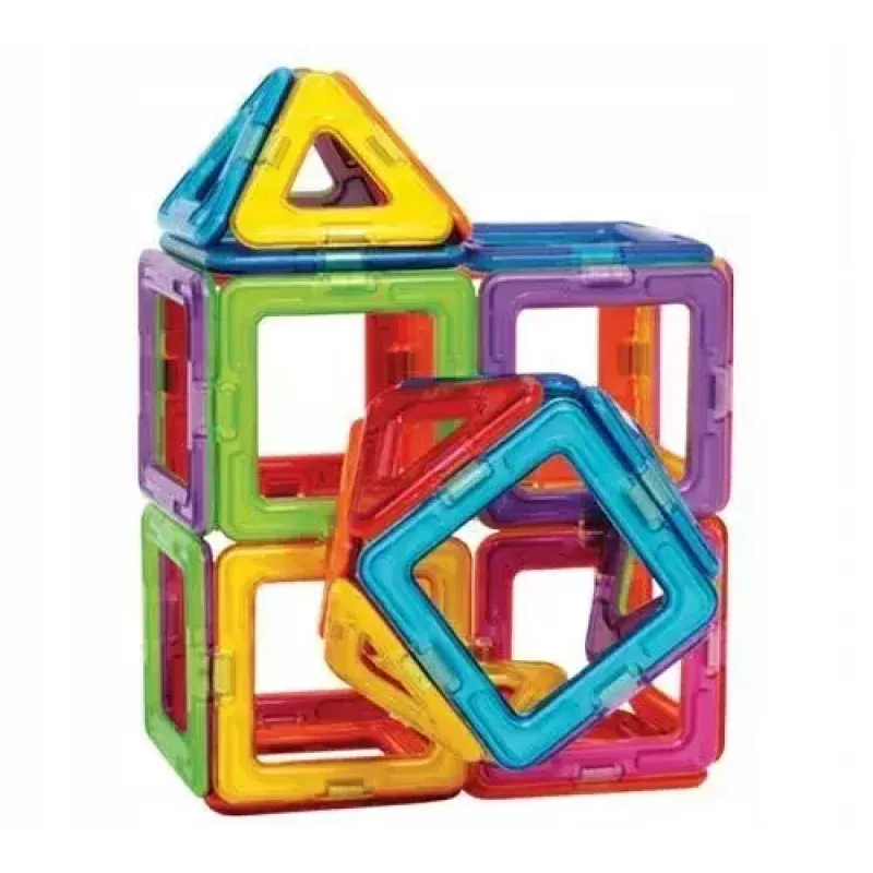 Magformers Magnetic Blocks Basic set da 30 pz. di MAGFORMERS — giocattolo magnetico da costruzione da 30 pezzi