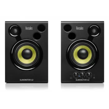 Diffusore DJ cablato Hercules DJMonitor 42 — 40 W RMS, 60–20000 Hz, nero