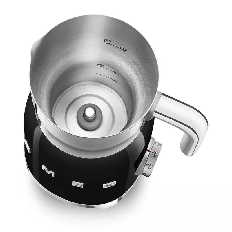 Montapanna e scaldalatte Smeg MFF11BLEU automatico nero 500W