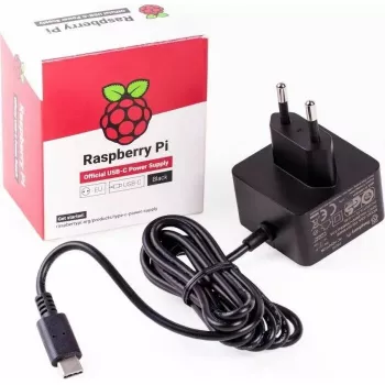 Alimentatore Raspberry Pi RPI PS 15W BK EU