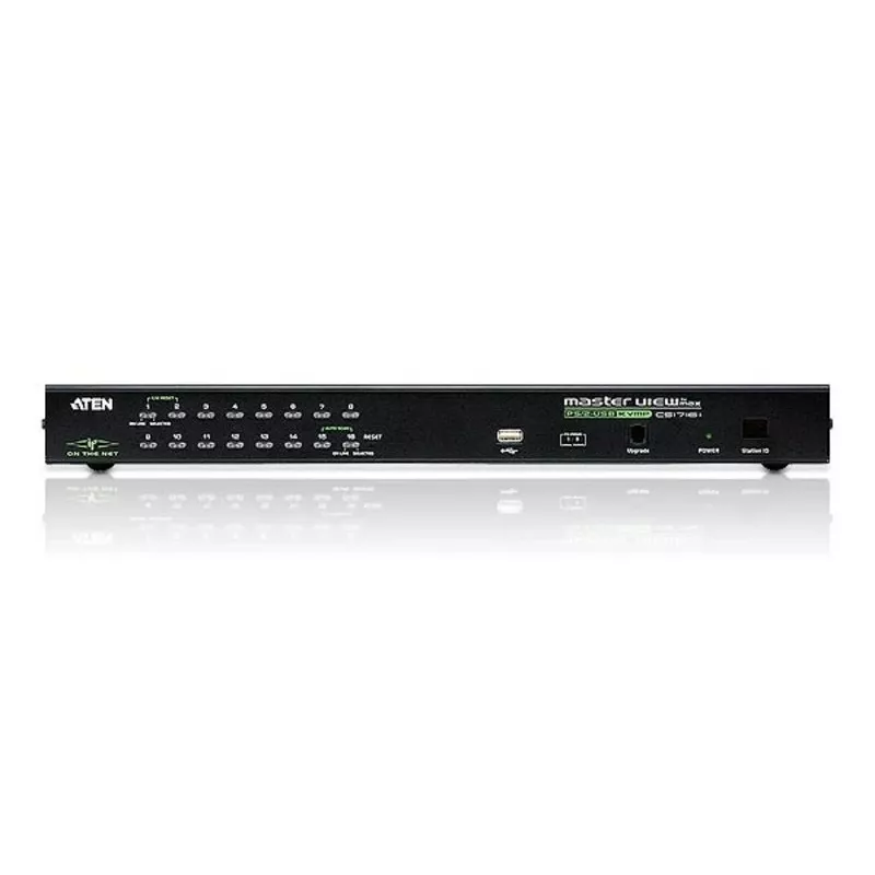 Switch KVM over IP ATEN 16 porte USB/PS/2 VGA con porta per periferiche USB