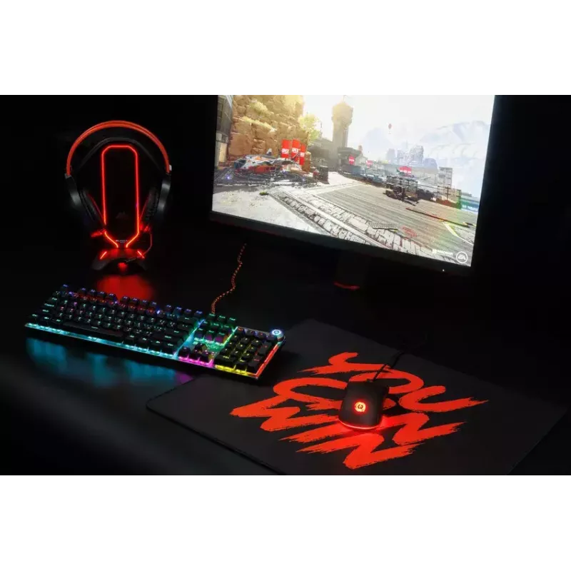Mouse Canyon Gaming Accepter retroilluminazione RGB CND-SGM211 USB