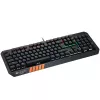 Canyon Hazard GK-6 tastiera gaming multimediale cablata, RGB, 104 tasti, US/RU, nera