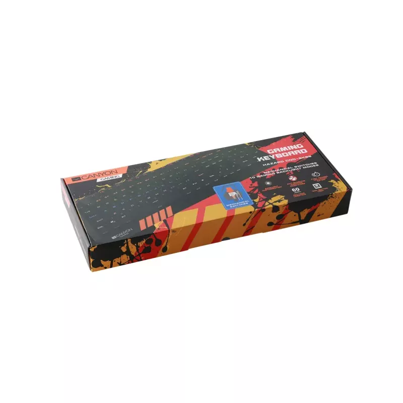 Tastiera gaming Canyon Hazard CND-SKB6-US