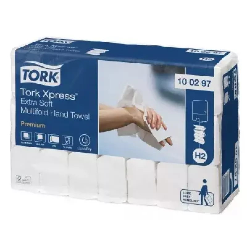 Asciugamani di carta Tork 100297 bianchi